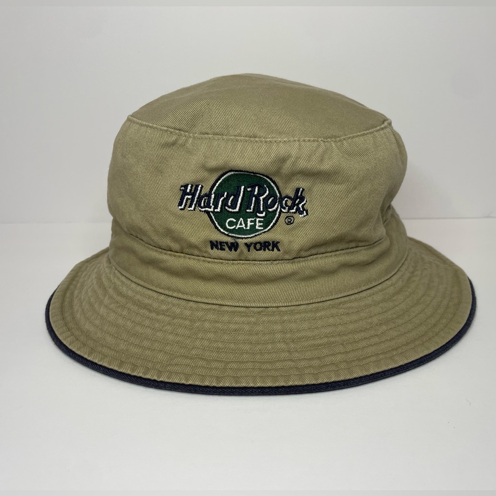 Hard Rock Cafe New York Khaki Bucket Hat S/M